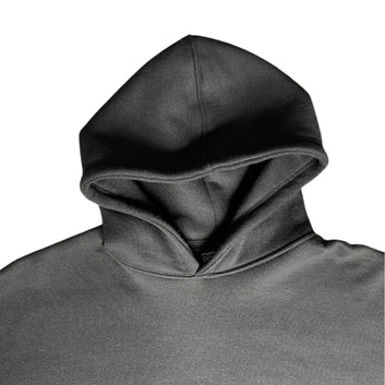 DROP 01: UNTAGGED — Premium Blank Hoodie (Black)