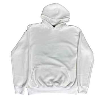 DROP 01: UNTAGGED — Premium Blank Hoodie (White)